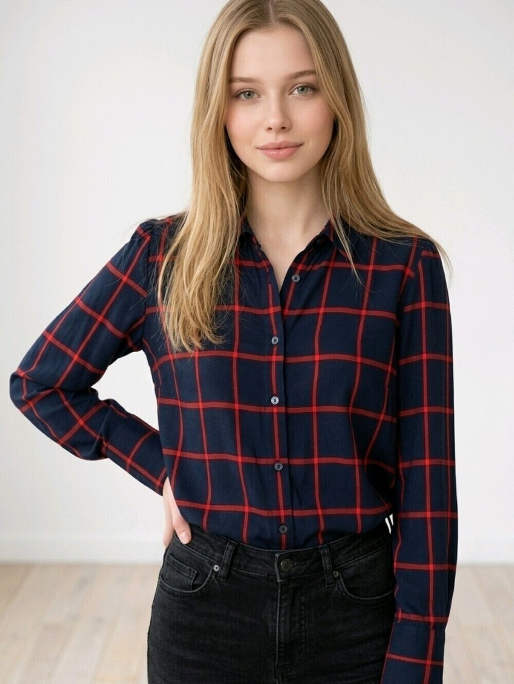 Loft rayon long sleeve blouse Sz XS Gently loved (wear on cuffs, see pic)